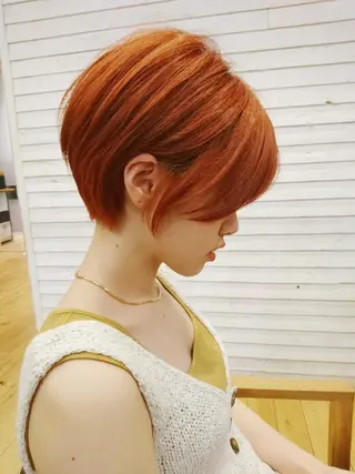 ショート カラー youres hair はなれ店所属・髪質改善🌸縮毛矯正 専門家💖後藤のヘアスタイル