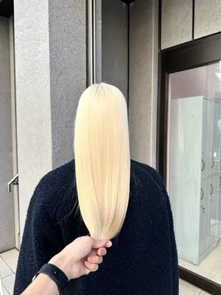ロング カラー 🫧ブロンド /寒色系🫧れいのヘアスタイル