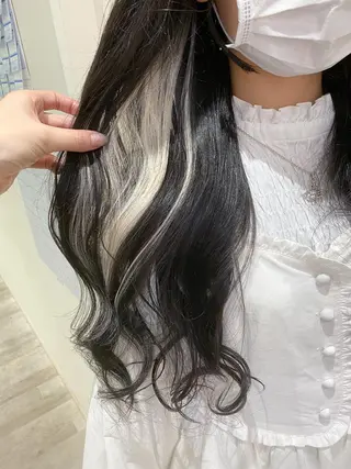 ロング 横浜🍒カット エクステ/RIEのヘアスタイル