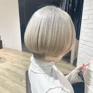 ショート N＋所属・前田 菜奈子のヘアスタイル