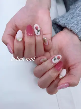 ミディアム le lien nailのネイルデザイン