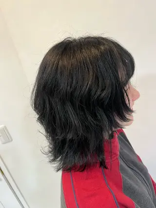 パーマ ヘアアレンジ レベンス田町 西谷悠のヘアスタイル