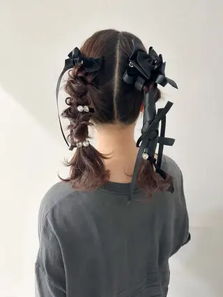 ロング ヘアアレンジ autre所属・大久保 ひでなりのヘアスタイル