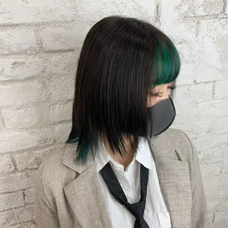 ミディアム カラー 🎀モテ髪ミルクティ ー🎀yasunaのヘアスタイル