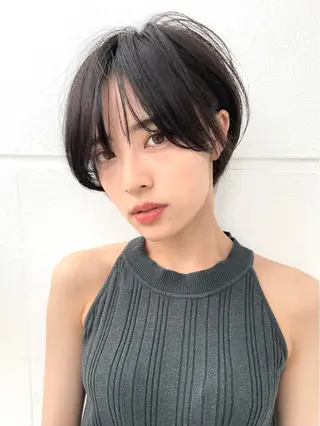 ショート カラー LucksiMie 銀座店所属・【韓国　レイヤー 髪質改善✨】かずのヘアスタイル