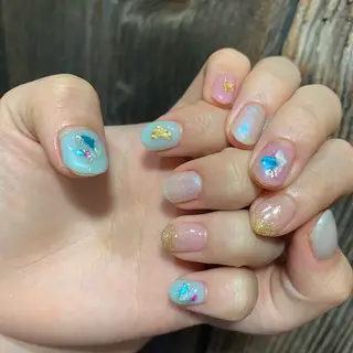 ネイル AOI✩⡱ y2kネイルのネイルデザイン