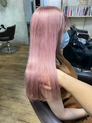 ミディアム カラー 遠藤 拓馬のヘアスタイル