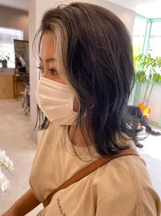 ミディアム TECHRISE刈谷所属・田中 大貴のヘアスタイル