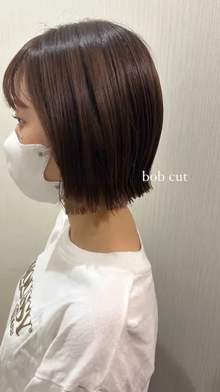 ショート カラー ミウラナツサ /レイヤーカットのヘアスタイル