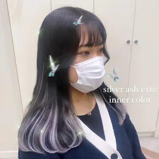 ロング カラー ブリーチなしWカラー 🎀韓国ヘア/amiのヘアスタイル