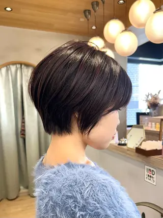 ショート 🩵縮毛矯正/ブリー チ/髪質改善/いつかのヘアスタイル