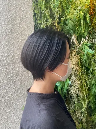 ショート 🪽ナチュラルヘア＊ 大下唯奈🪽🫧のヘアスタイル