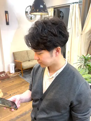 パーマ 東茉央/透明感カラー /パーマ🧸銀座のヘアスタイル