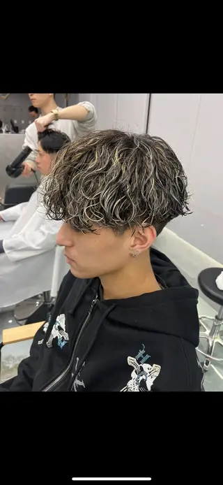 パーマ メンズ ✩似合わせカラー /レイヤー✩momoのヘアスタイル