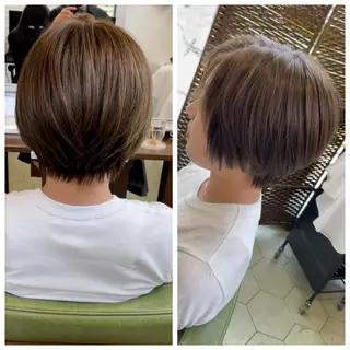 ショート カラー share salon　SCENA所属・堤太志 メンズパーマ特化のヘアスタイル