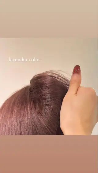 ミディアム カラー Haruka 🎀暖色カラーのヘアスタイル