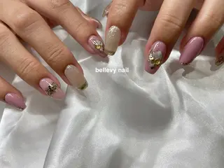 ネイル bellevy所属・藤原 はずきのネイルデザイン