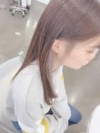 ロング カラー UP-PU ART  HAIRのヘアスタイル