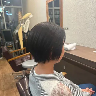 ショート ついざき はるか/丸みショートのヘアスタイル