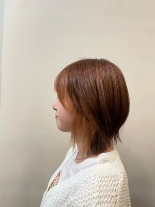 カラー 白髪ケア  BAUM まやのヘアスタイル