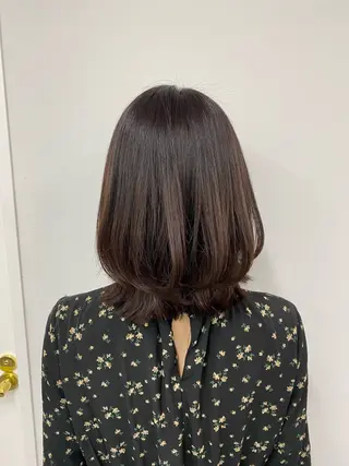 ミディアム Aujuaソムリエ 🎨‎♡HARUのヘアスタイル