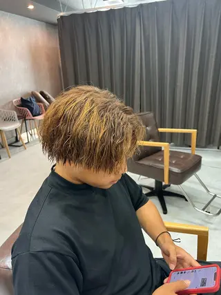 カラー パーマ メンズ men's&ladys J'sGrace【メンズアンドレディース ジェイズグレイス】所属・🌻J'sGrace /JUMA🌻のヘアスタイル