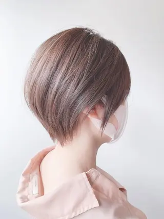 ショート 【赤み消しカラー】 中野浩太のヘアスタイル