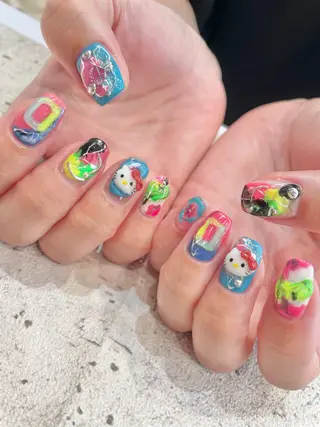 ネイル Ash関内ネイリスト 荒木晴香のネイルデザイン