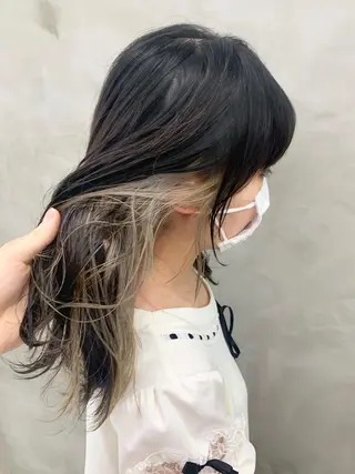 ロング カラー 🌿似合わせブリーチ 松本朋幸🌿のヘアスタイル