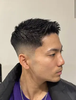 ショート メンズ ドルクス上野店所属・豊見本 歩武のヘアスタイル