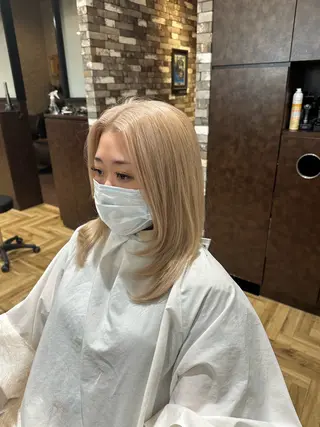 セミロング arl 豊田店アシスタントのヘアスタイル