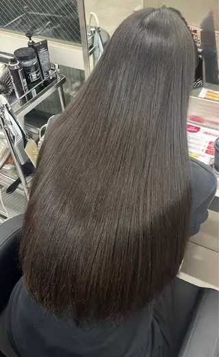 ロング カラー パリジェンヌ/ 次世代パーマ/ユキナのヘアスタイル