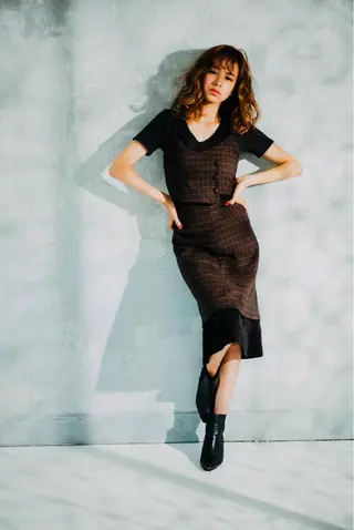 セミロング ヘアアレンジ 【デザイナー】田中 美生のヘアスタイル