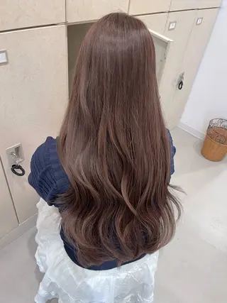 ロング カラー 透明感カラー🫧🌈 似合わせカット✂︎のヘアスタイル