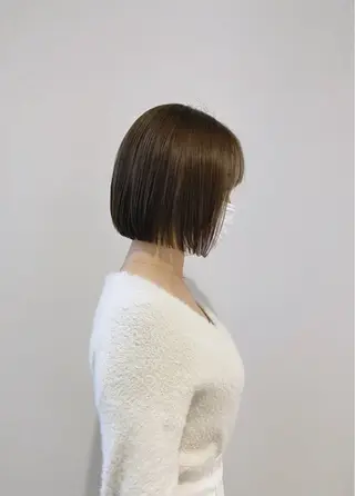 ミディアム カラー パーマ 🧃吉祥寺/ボブ レイヤー/カサイ🧃のヘアスタイル