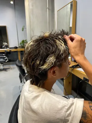 ショート パーマ elima 調布所属・ちせ/ 透明感カラー /調布˚ 🦢₊✧のヘアスタイル