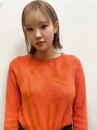 ショート カラー nambu-GARDEN所属・上田 昂雅のヘアスタイル