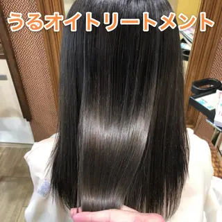 ミディアム KIZU 髪質改善 オカルト怪談のヘアスタイル