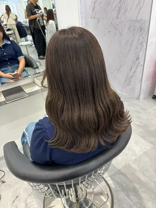 セミロング カラー ParveMix 🐾鳥取彩花のヘアスタイル