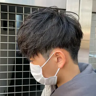 ショート メンズ 【メンズ縮毛矯正】 田中秀斗のヘアスタイル