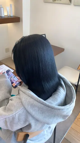 ミディアム カラー SAKURA  熊野 葉月🫧のヘアスタイル