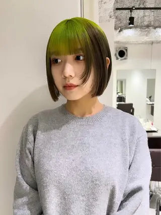 ショート カラー nendo_hair所属・ハイトーン/ボブ 🎀sonokaのヘアスタイル