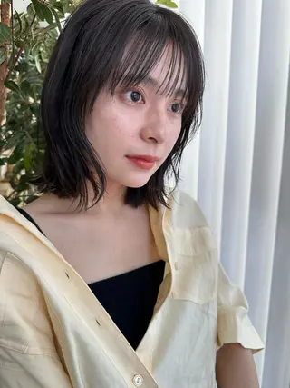 カラー 即モテ×メンズヘア/ 表参道/MOMONEのヘアスタイル