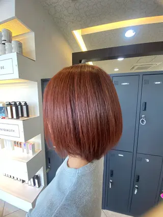 カラー seina🩰 ブリーチ/ヘアセットのヘアスタイル