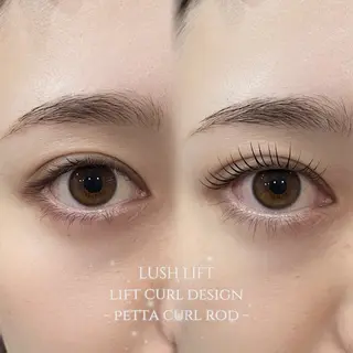 マツエク・マツパ セットサロンCURE YUKIOKAのマツエク・マツパデザイン