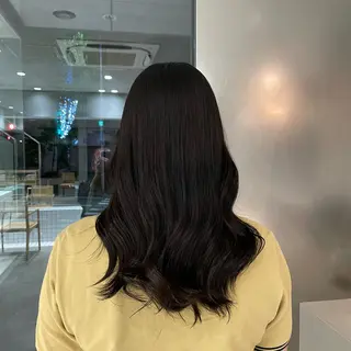 セミロング カラー 後藤 香乃のヘアスタイル