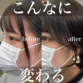 ロング カラー SALOWIN原宿AROA店所属・顔まわり神カット✂︎ 齋藤雄大【表参道】のヘアスタイル