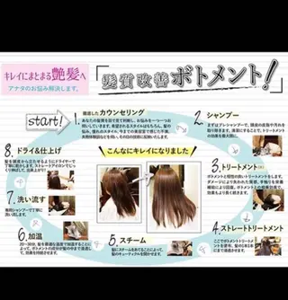 ミディアム カラー ヘアアレンジ 吉野 優子のマツエク・マツパデザイン