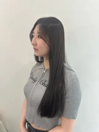 ロング カラー ヘアセット/ワンカラ ー💐nao.のヘアスタイル