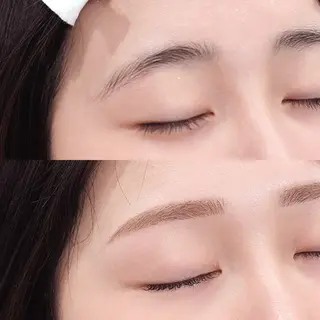 アイブロウ 🫧マツエク×パーマ 🫧束感/sanaeのマツエク・マツパデザイン